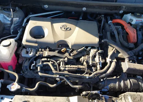 2021 Toyota Rav4 Hybrid Xle из США, поврежденный, VIN 4T3RWRFV5MU043862